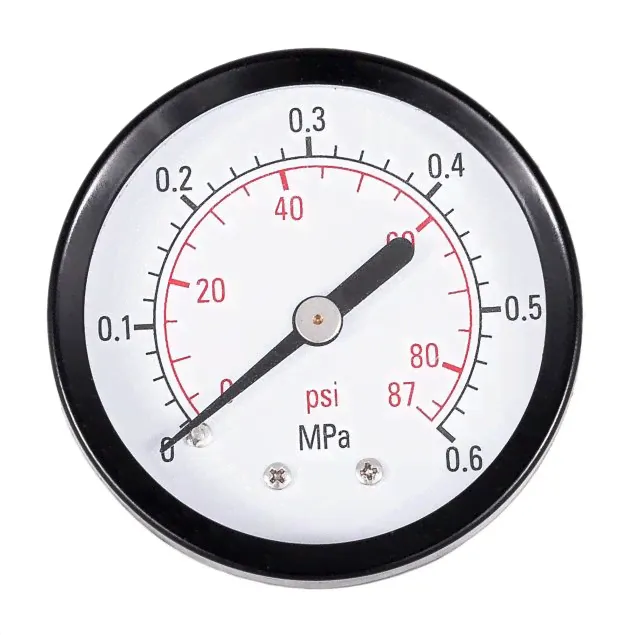 Манометр радиальный Belamos PGS50 AX 1/4" НР 6 Bar d=50мм