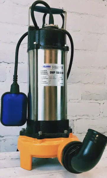 Дренажно-фекальный насос Belamos DWP 1800CS с ножами (430л/мин, напор 16м)